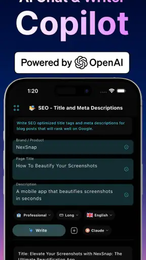 NexBot AI: Writing Assistant screenshot