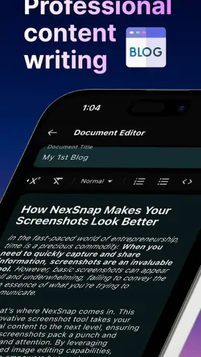 NexBot AI: Writing Assistant screenshot