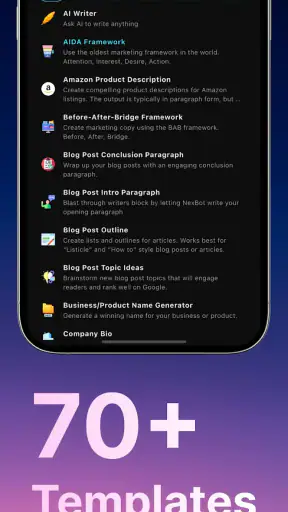 NexBot AI: Writing Assistant screenshot