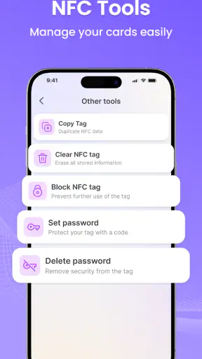 NFC Reader & Writer Plus screenshot