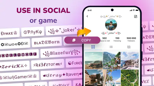 Nickname Maker: Name Generator screenshot