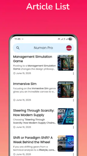 Numan Pro screenshot