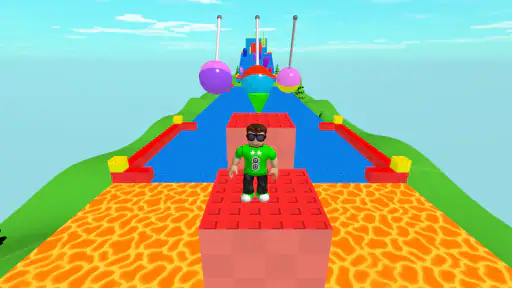 Obby's World Easy Parkour screenshot