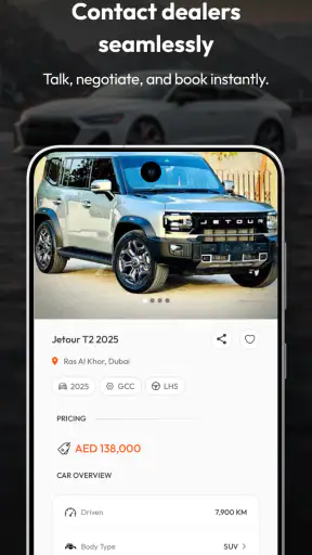 OneClickDrive Car Marketplace screenshot