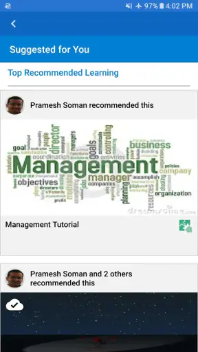 Oracle Fusion Applications screenshot