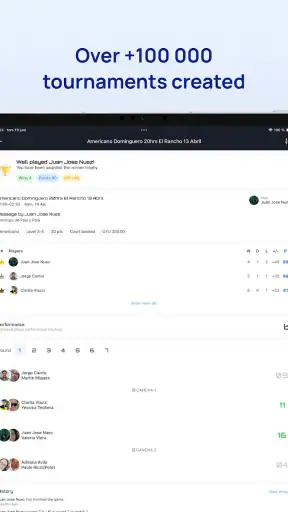 PadelFast - Americano Padel screenshot