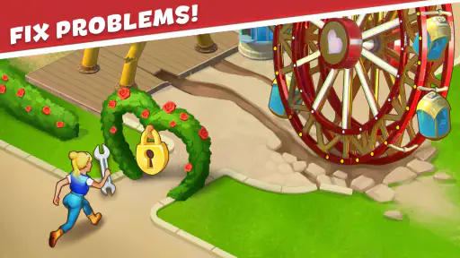 Park Town:Match 3 with a story screenshot