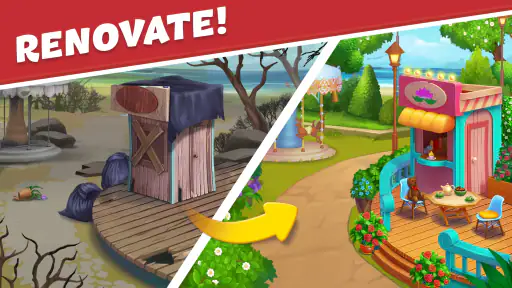 Park Town:Match 3 with a story screenshot