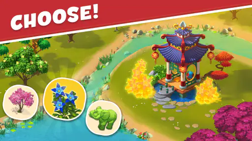 Park Town:Match 3 with a story screenshot