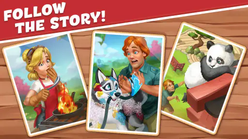 Park Town:Match 3 with a story screenshot