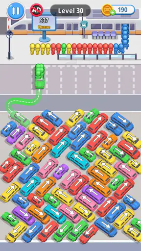 Parking Jam 3D: ازدحام screenshot