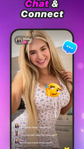 Peepp - Chat, Share and Call screenshot