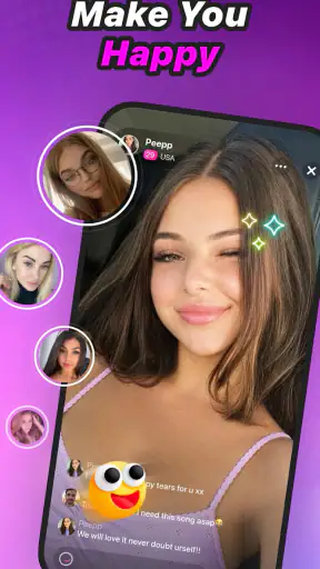 Peepp - Chat, Share and Call screenshot
