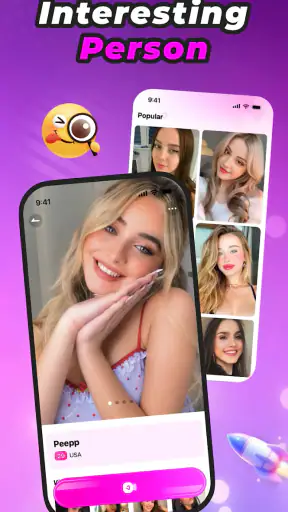Peepp - Chat, Share and Call screenshot