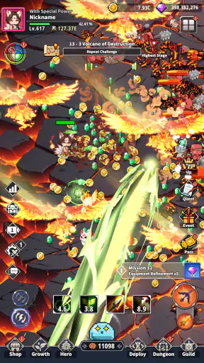 Pixel Girl Idle screenshot