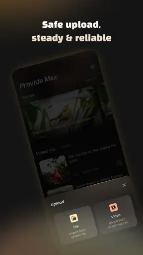 Provide Max-Pure Audio Video screenshot