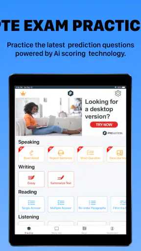 PTE Success - Exam Preparation screenshot