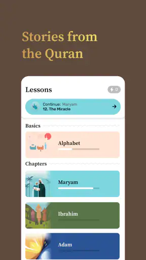 Quranic Learn Quran and Arabic screenshot