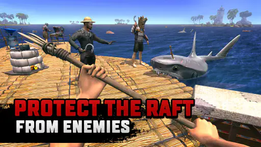 Raft® البقاء: لعبة ساندبوكس screenshot