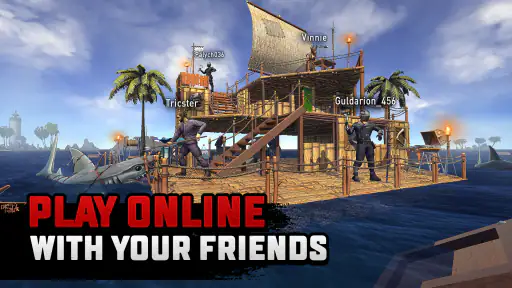 Raft® البقاء: لعبة ساندبوكس screenshot