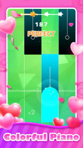 Rainbow Piano: لعبة الموسيقى screenshot