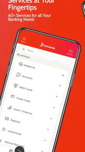 Rakbank screenshot
