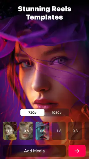 Reelsy Reel Maker Video Editor screenshot