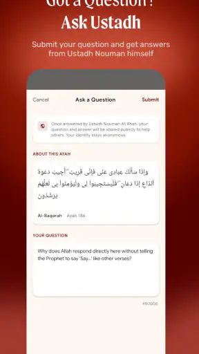 Revealed: a Quran Study App screenshot