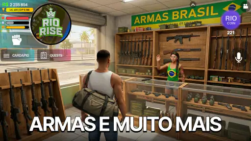 Rio Rise – محاكاة حياة الشوارع screenshot