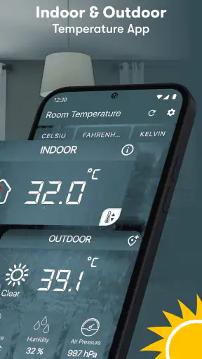 مقياس حرارة الغرفة screenshot