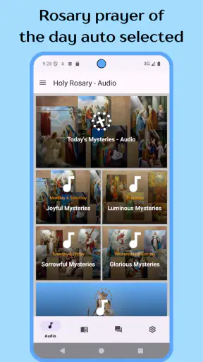 Rosary Prayer Audio With Beads screenshot