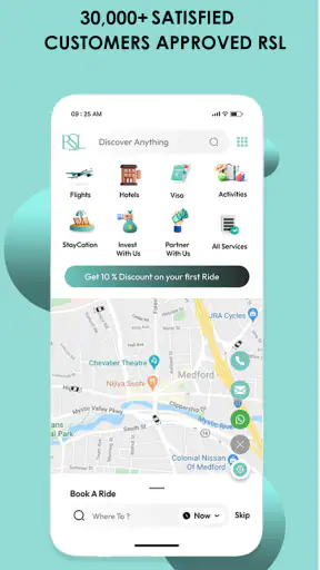 RSL: Rides, Hotels, Flights screenshot