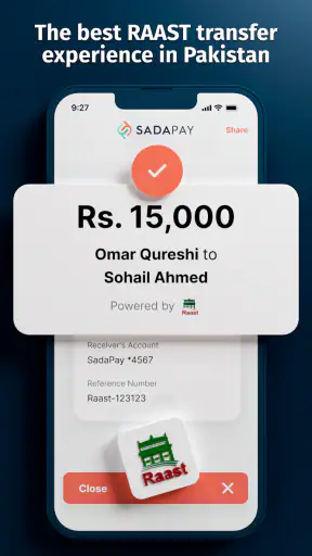 SadaPay: Money made simple screenshot