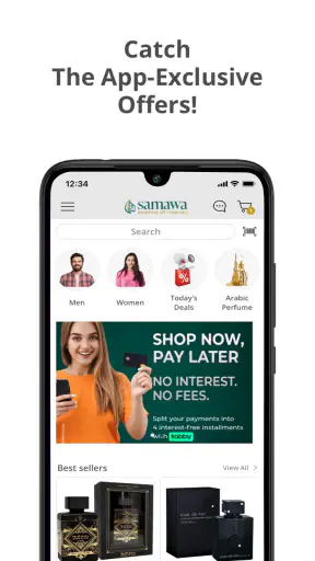 samawa perfumes screenshot