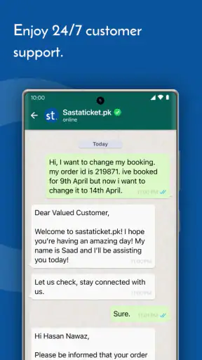 Sastaticket.pk | أفضل الرحلات screenshot