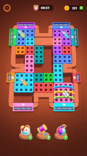 Screw Block Escape screenshot