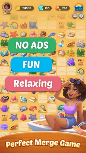 Seaside Escape®: Merge & Story screenshot