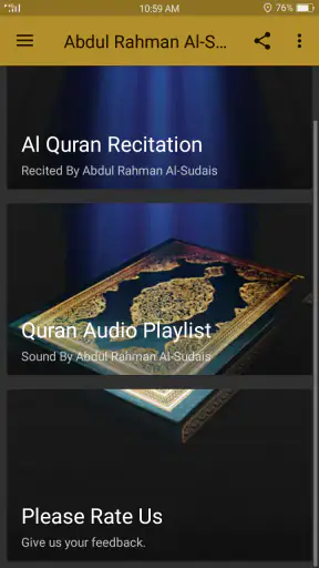 Sheikh Sudais Quran Full MP3 screenshot