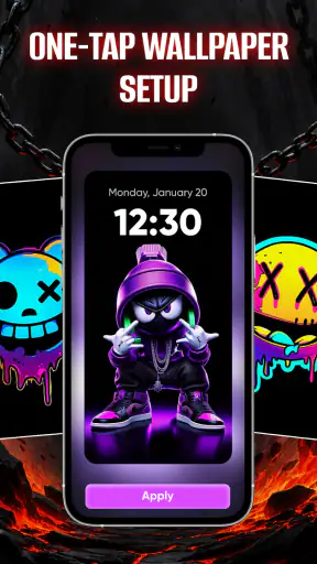 Silly Smile Live Wallpaper 4K screenshot