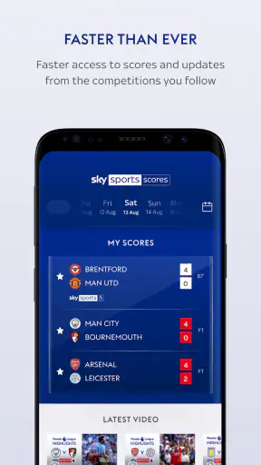 Sky Sports Scores screenshot
