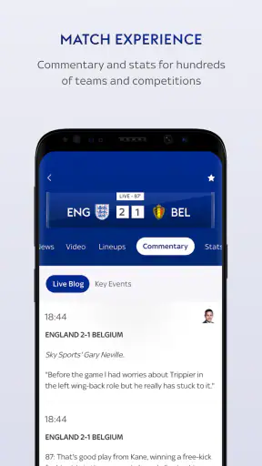 Sky Sports Scores screenshot