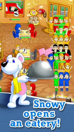 Snowy Lunch Rush HD Restaurant screenshot