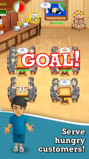 Snowy Lunch Rush HD Restaurant screenshot