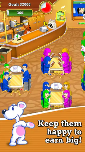 Snowy Lunch Rush HD Restaurant screenshot