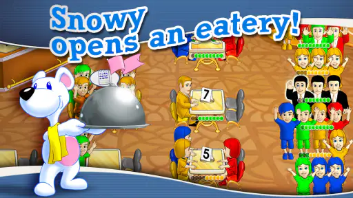 Snowy Lunch Rush HD Restaurant screenshot