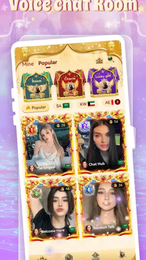 Sodfa Chat -Voice Chat & Meet screenshot