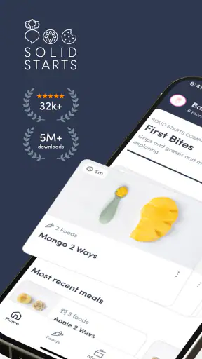 Solid Starts: Baby Food App screenshot