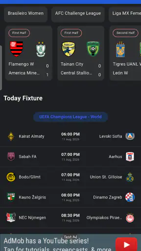 SportzFy TV: LiveScores screenshot