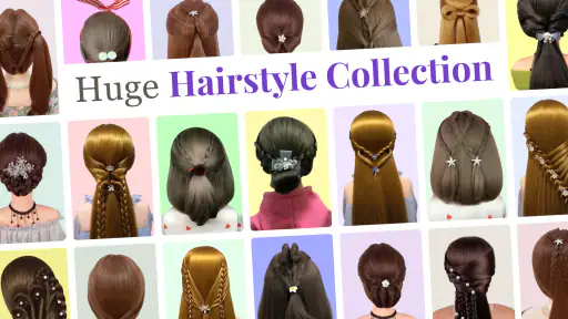 Step by Step Hairstyle App screenshot