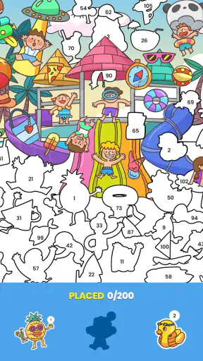 Sticker Book: Color By Number screenshot